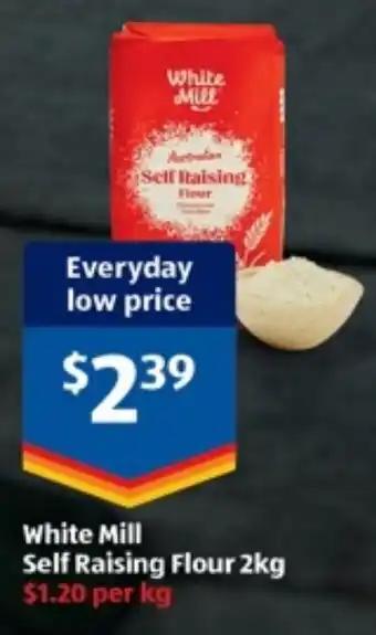 ALDI White Mill Self Raising Flour offer