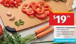 ALDI Wood Fibre Cutting Board offer