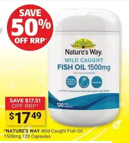 Cincotta Chemist Nature's Way Wild Caught Fish Oil 1500mg offer