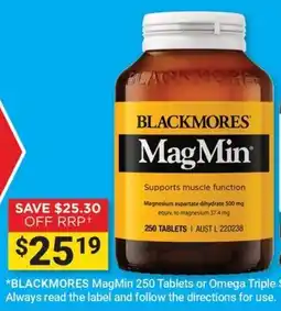 Cincotta Chemist Blackmores MagMin offer