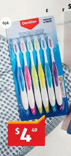 ALDI Dentitex toothbrush offer