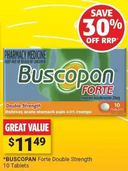 Cincotta Chemist Buscopan Forte Double Strength offer