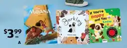 ALDI Licensed Storybooks, Picture Books or Picture Sound Books offer