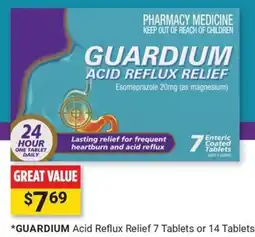 Cincotta Chemist Guardium Acid Reflux Relief offer