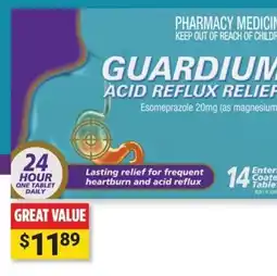 Cincotta Chemist Guardium Acid Reflux Relief offer