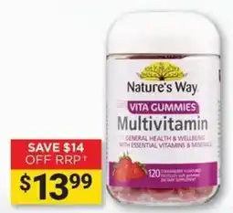Cincotta Chemist Nature's Way Vita Gummies Multivitamin offer