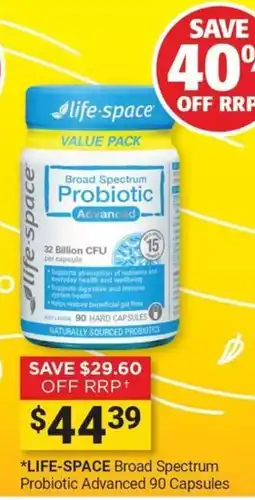 Cincotta Chemist Life-Space Broad Spectrum Probiotic Advanced offer