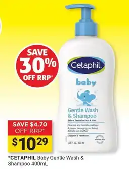 Cincotta Chemist Cetaphil Baby Gentle Wash & Shampoo offer