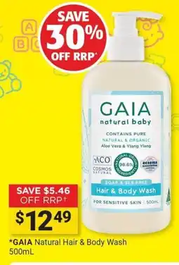 Cincotta Chemist GAIA Natural Hair & Body Wash offer