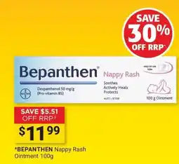 Cincotta Chemist Bepanthen Nappy Rash Ointment offer