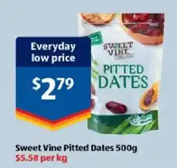 ALDI Sweet Vine Pitted Dates offer