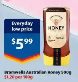 ALDI Bramwells Australian Honey offer