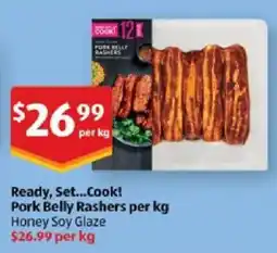 ALDI Ready, Set...Cook! Pork Belly Rashers offer