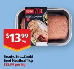 ALDI Ready, Set...Cook! Beef Meatloaf offer