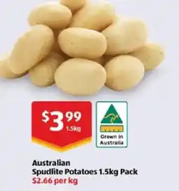 ALDI Australian Spudlite Potatoes offer
