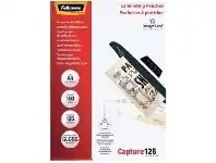 Officeworks Fellowes A4 125 Micron Laminating Pouch Gloss 100 Pack offer