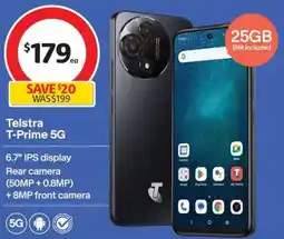 Coles Telstra T-Prime 5G offer