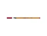 Officeworks Stabilo Point 88 0.4mm Fineliner Red offer