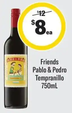 Coles Friends Pablo & Pedro Tempranillo offer