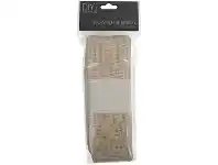 D.I.Y. DIYi Burlap Ribbon Ivory 3m