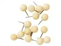 Officeworks Otto Round Wooden Push Pins 20 Pack offer