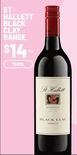 IGA Liquor St Hallett Black Clay Shiraz offer