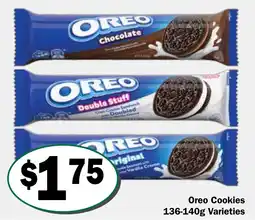 Friendly Grocer Oreo Cookies Varieties offer