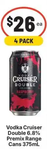 IGA Liquor Vodka Cruiser Double offer
