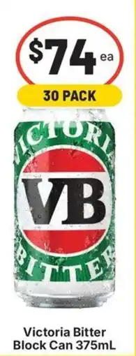 IGA Liquor Victoria Bitter Block Can offer