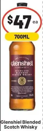 IGA Liquor Glenshiel Blended Scotch Whisky offer