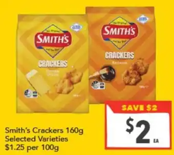 Supa Valu Smith's Crackers offer
