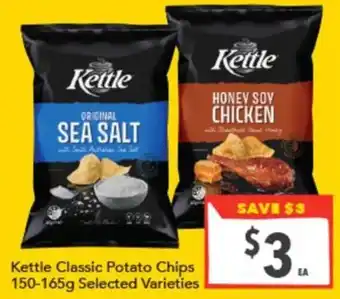 Supa Valu Kettle Classic Potato Chips offer