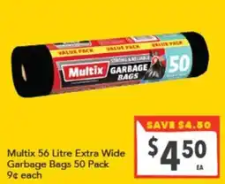 Supa Valu Multix Garbage Bags offer