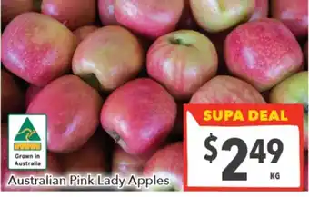 Supa Valu Australian Pink Lady Apples offer