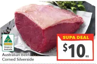 Supa Valu Australian Beef Corned Silverside offer