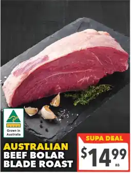 Supa Valu Australian Beef Bolar Blade Roast offer