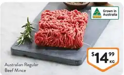 Foodworks Australian Regular Beef Mince offer