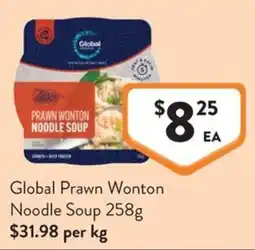 Foodworks Global Prawn Wonton Noodle Soup offer