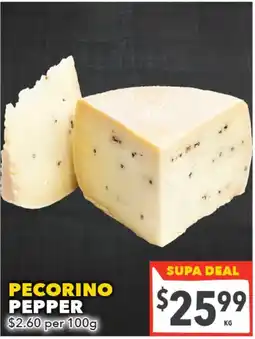 Supa Valu Pecorino Pepper offer