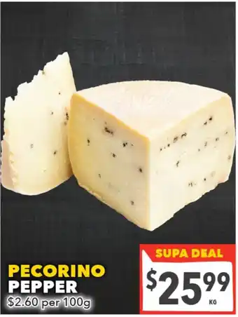 Supa Valu Pecorino Pepper offer