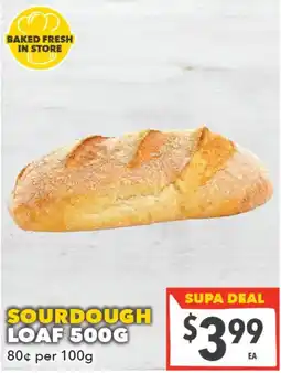Supa Valu Sourdough Loaf offer