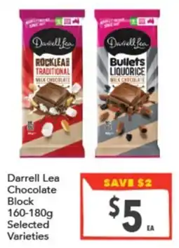 Supa Valu Darrell Lea Chocolate Block offer
