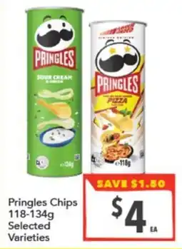 Supa Valu Pringles Chips Selected Varieties offer