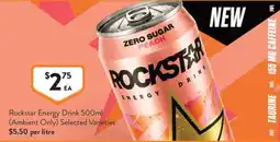 Foodworks Rockstar Energy Drink offer