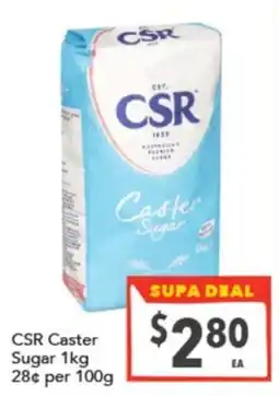 Supa Valu CSR Caster Sugar offer