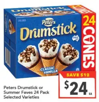 Supa Valu Peters Drumstick offer