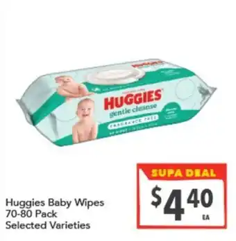 Supa Valu Huggies Baby Wipes offer