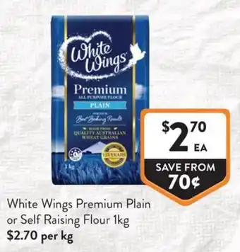 Foodworks White Wings Premium Plain offer