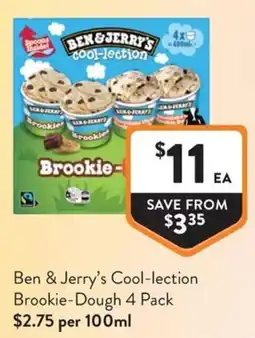 Foodworks Ben & Jerry's Cool-lection Brookie-Dough offer