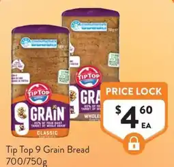 Foodworks Tip Top 9 Grain Bread offer